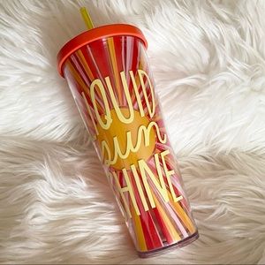 Starbucks 24 Oz venti tumbler Liquid SunShine NEW